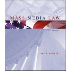 MASS MEDIA LAW 2003-2004