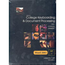 GREGG COLLAGE KEYBOARDING 1-60 KIT