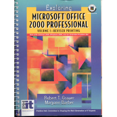 EXPLORING MS OFFICE 2000 PROFESSIONAL V1