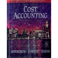 COST ACCOUNTING A MANAGERIAL