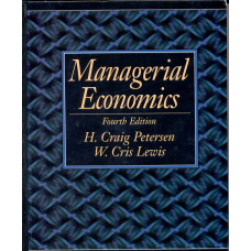 MANAGERIAL ECONOMICS; 4ED