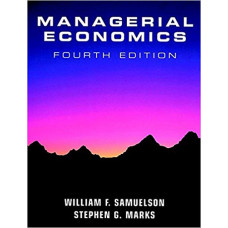 MANAGERIAL ECONOMICS 4TH ED