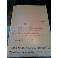 POESIA GAUTIER BENITEZ/E