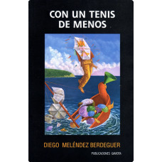 CON UN TENIS DE MENOS