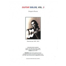 GUITAR SOLOS VOL 3 GUITAR SOLOS VOL 3