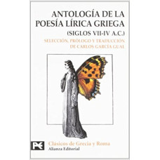 ANTOLOGIA DE LA POESIA LIRICA GRIEGA