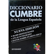 DICCIONARIO CUMBRE DE LA LENGUA ESPANOLA