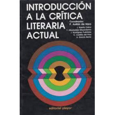 INTRODUCCION CRITICA LITERARIA ACTUAL