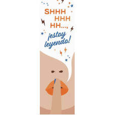MARCADOR SHHH ESTOY LEYENDO
