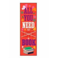 MARCADOR ALL YOU NEED IS A BOOK