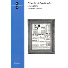 EL ARTE DEL ARTICULO 1949-1993