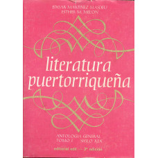 LITERATURA PUERTORRIQUENA- ANTOLOGIA 1