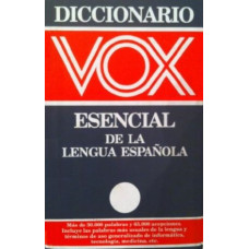 DICCIONARIO ESENCIAL LENGUA ESPANOLA