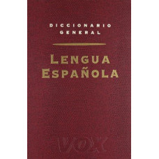 DICCIONARIO GENERAL LENGUA ESPANOLA
