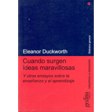 CUANDO SURGEN IDEAS MARAVILLOSAS