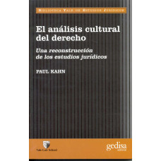EL ANALISIS CULTURAL DEL DERECHO