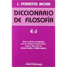DICCIONARIO DE FILOSOFIA  E-J