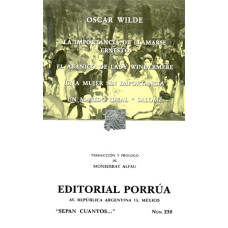 LA IMPORTANCIA DE LLAMARSE ERNESTO Y OT LA IMPORTANCIA DE LLAMARSE ERNESTO Y OT