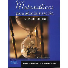 MATEMATICAS PARA ADMINISTRACION Y E 10ED