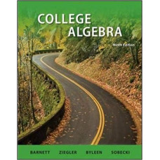 COLLEGE ALGEBRA 9ED