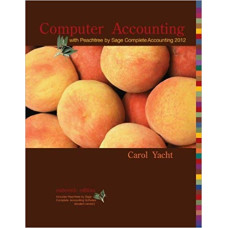 COMPUTER ACCOUNTING WITH PEACHTREE 16ED