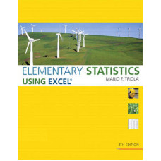 ELEMENTARY STATISTICS USIN EXCEL 4ED