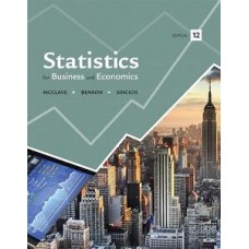 STATISTIC FOR BUSINESS & ECONOMY 12ED
