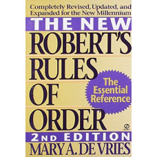 ROBERTS RULES OF ORDER 2E