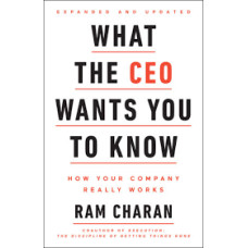 WHAT THE CEO WANTS YOU TO KNOW