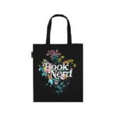 BOOK NERD FLORAL TOTE BAG