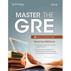 PETERSONS MASTER THE GRE 2013