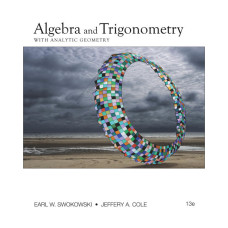 ALGEBRA & TRIGONOMETRY W/ANALYTIC GEO 13