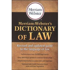 MERRIAM WEBSTERS DICTIONARY OF LAW      
