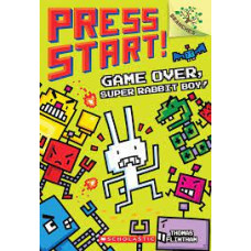 PRESS STAR! 1 GAME OVER; SUPER RABBIT