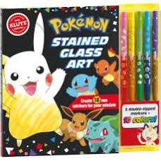 POKEMON STAINED GLASS ART