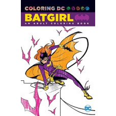 BATGIRL AN ADULT COLORING BOOK