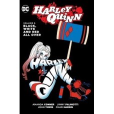 HARLEY QUINN VOL 6 BLACK WHITE AND RED