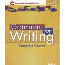 GRAMMAR FOR WRITING LEVEL GOLD G12 SOFTC