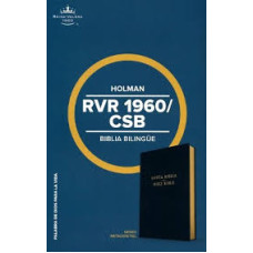 RVR 1960 CSB BIBLIA BILINGUE NEGRA