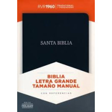BIBIA LETRA GRANDE TAMANO MANUAL NEGRA