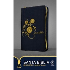 SANTA BIBLIA NTS EDICION ZIPER GIRASOL