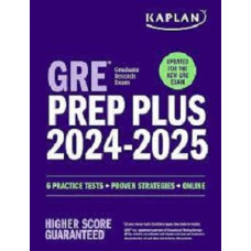 GRE PREP PLUS 2024-2025