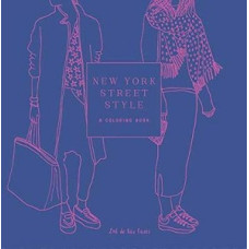 NEW YORK STREET STYLE A COLORING BOOK