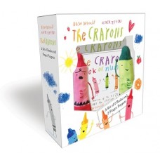 THE CRAYONS: A SET OF BOOKS AND FINGER T