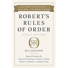 ROBERTS RULES OF ORDER