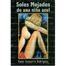 SOLES MOJADOS DE UNA NINA AZUL