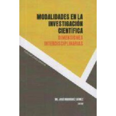 MODALIDADES EN LA INVESTIGACION CIENTIFI