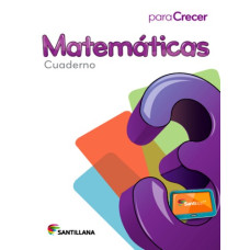 MATEMATICAS 3 CUADERNO PARA CRECER