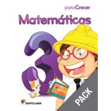 MATEMATICAS 3 PACK PARA CRECER