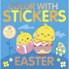 COLOR WITH STICKERS EASTER CREATE 10 PIC
